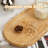 Guein Oval Natural Marble Tray-1783356891