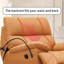 Fauteuil inclinable manuel ergonomique en similicuir-975598965
