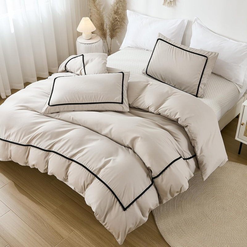 No Pattern Duvet Cover Set