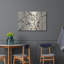 «Wild Floral Branches Neutral» par Katrina Pete, art mural en métal-264485043