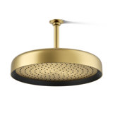 Statement 14" Single-Function Wall or Ceiling-Mount Round Rainhead, Round Rain Showerhead 2.5 GPM