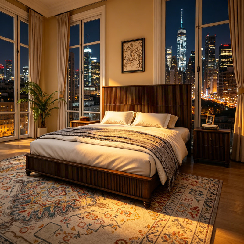 Solid Wood Bed Frame