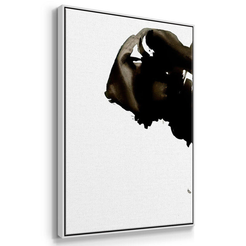 Bison II monochrome 3 pièces, H 24 po x l 48 po x P 2 po, Blanc