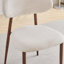 Upholstered Linen Blend Dining Chair in Beige-616601608-616601610