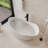 Crestone Casainc Freestanding Soaking Solid Surface Resin Stone Bathtub
