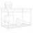 Metal Twin Over Twin Bunk Bed/ Heavy-Duty Sturdy Metal/ Noise Reduced/ Safety Guardrail/No Box Spring Needed,White-1651771019
