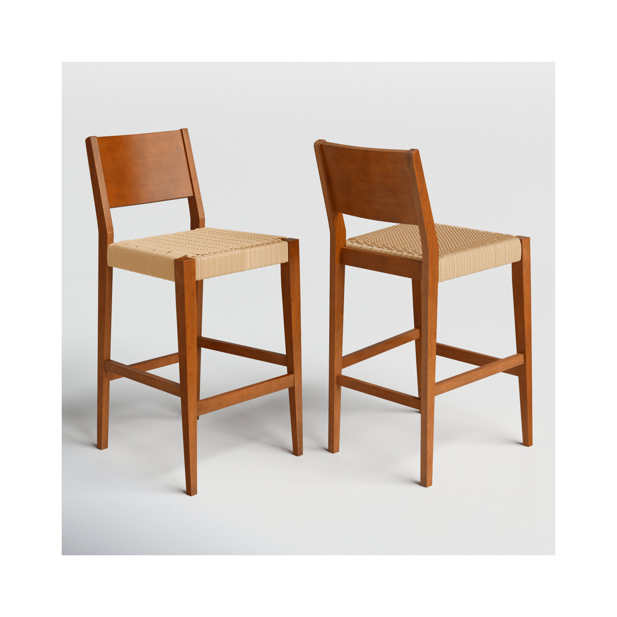 Alistair Counter & Bar Stool, Brown, Bar stool (30” Seat Height)