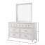 Commode 6 tiroirs blanche-541839096