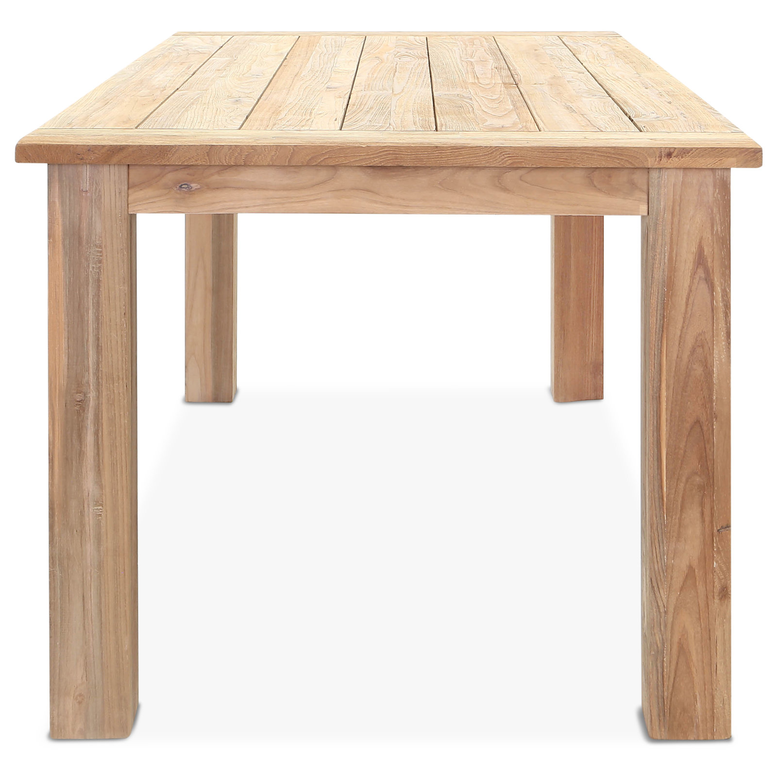 Bedwell Teak Patio Dining Table, 35.4" W x 63" L x 30.3" H