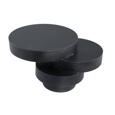 Essy Abstract Round Side Table