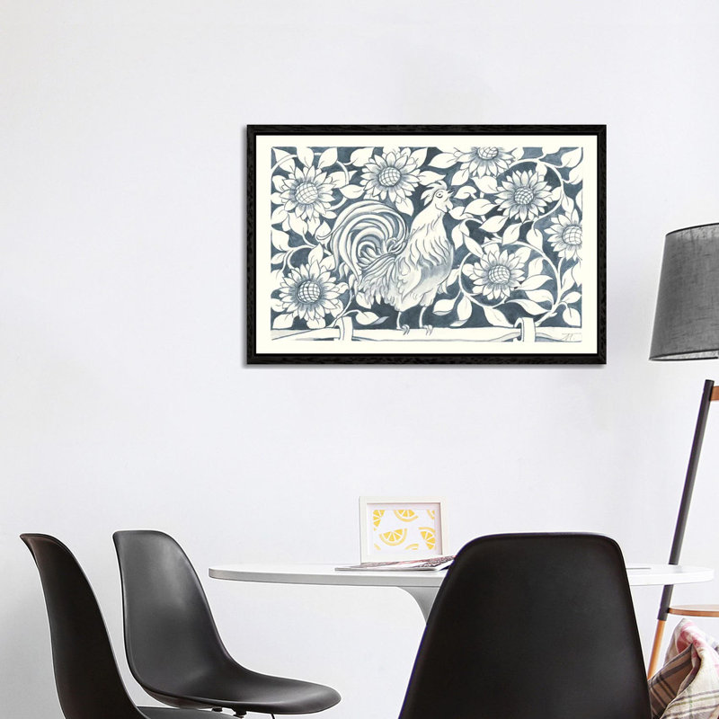 Farm Life I by Miranda Thomas - Gallery-Wrapped Canvas Giclée on Canvas, Black Floater Framed, 101.6 cm H x 66.04 cm W