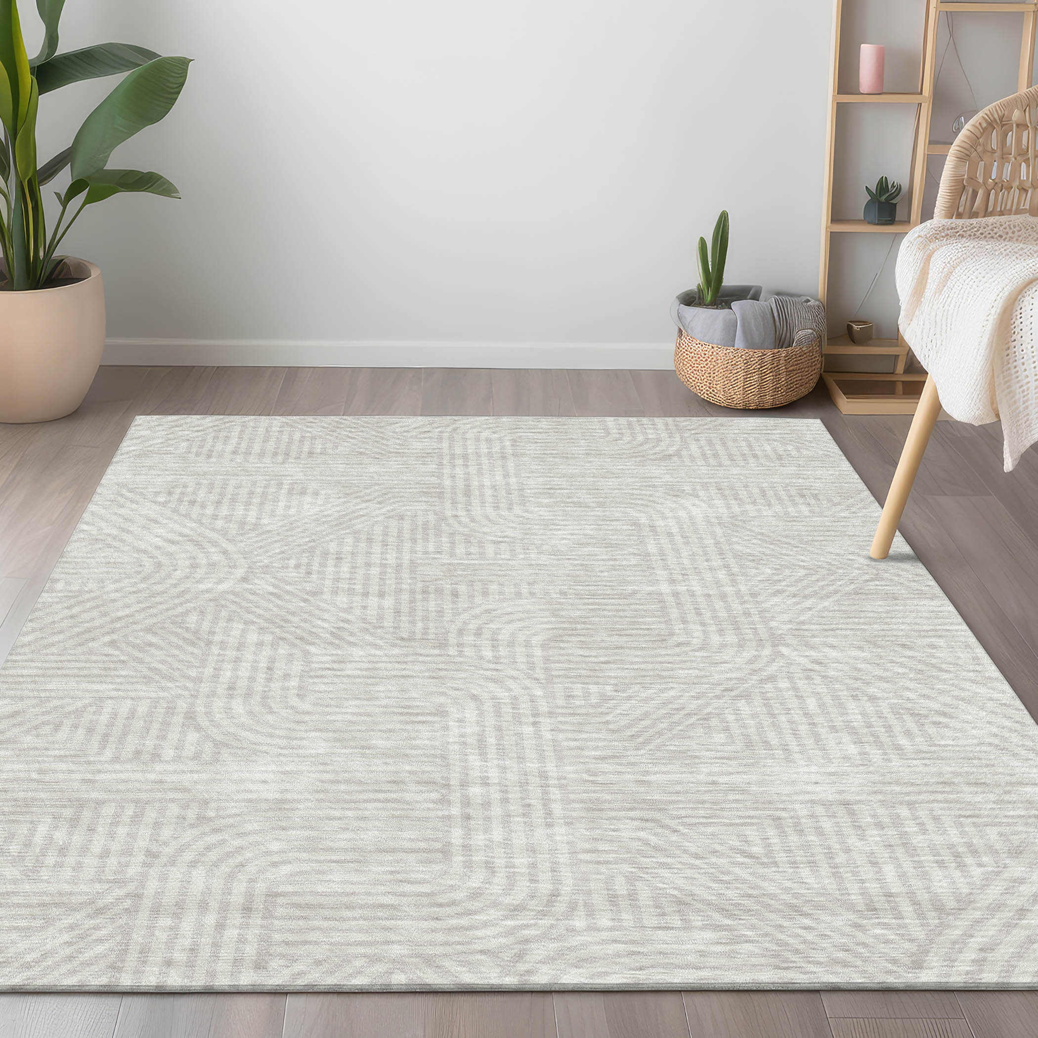 Langley Street® Maliana Indoor/Outdoor Area Rug with Non-Slip Backing ...