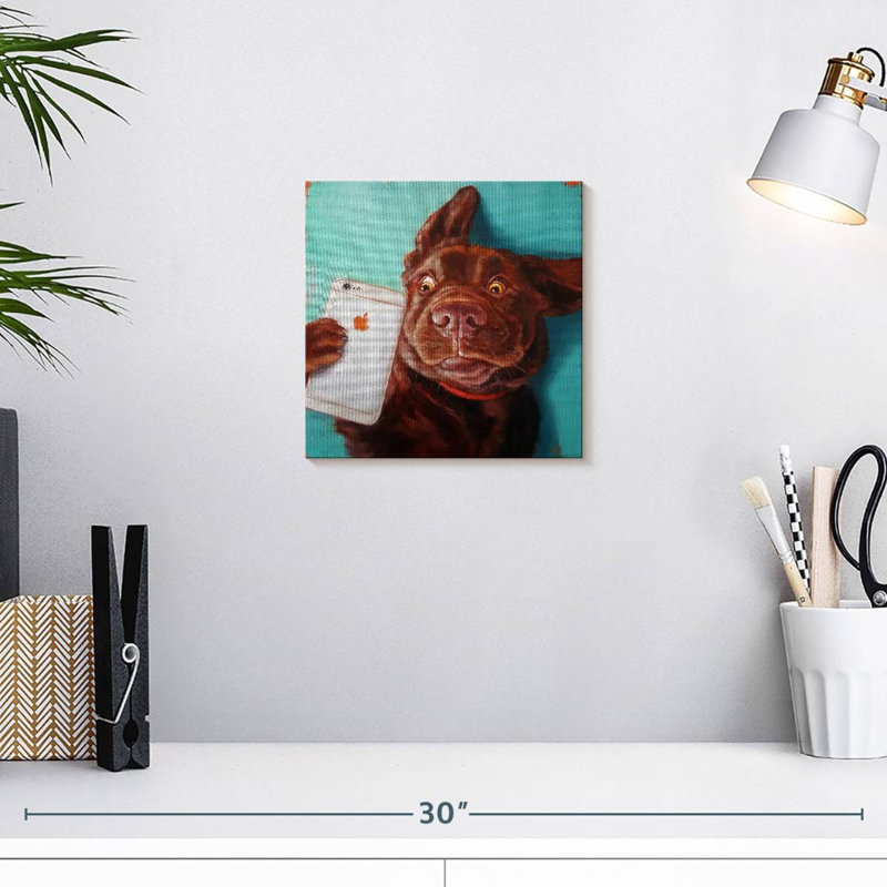 Ketti Dog Selfie, H 10 po x l 10 po