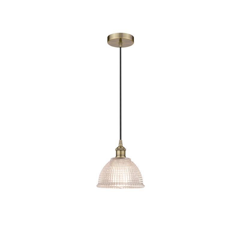 Boba 1 - Light Single Drop Pendant Pendant, Antique Brass