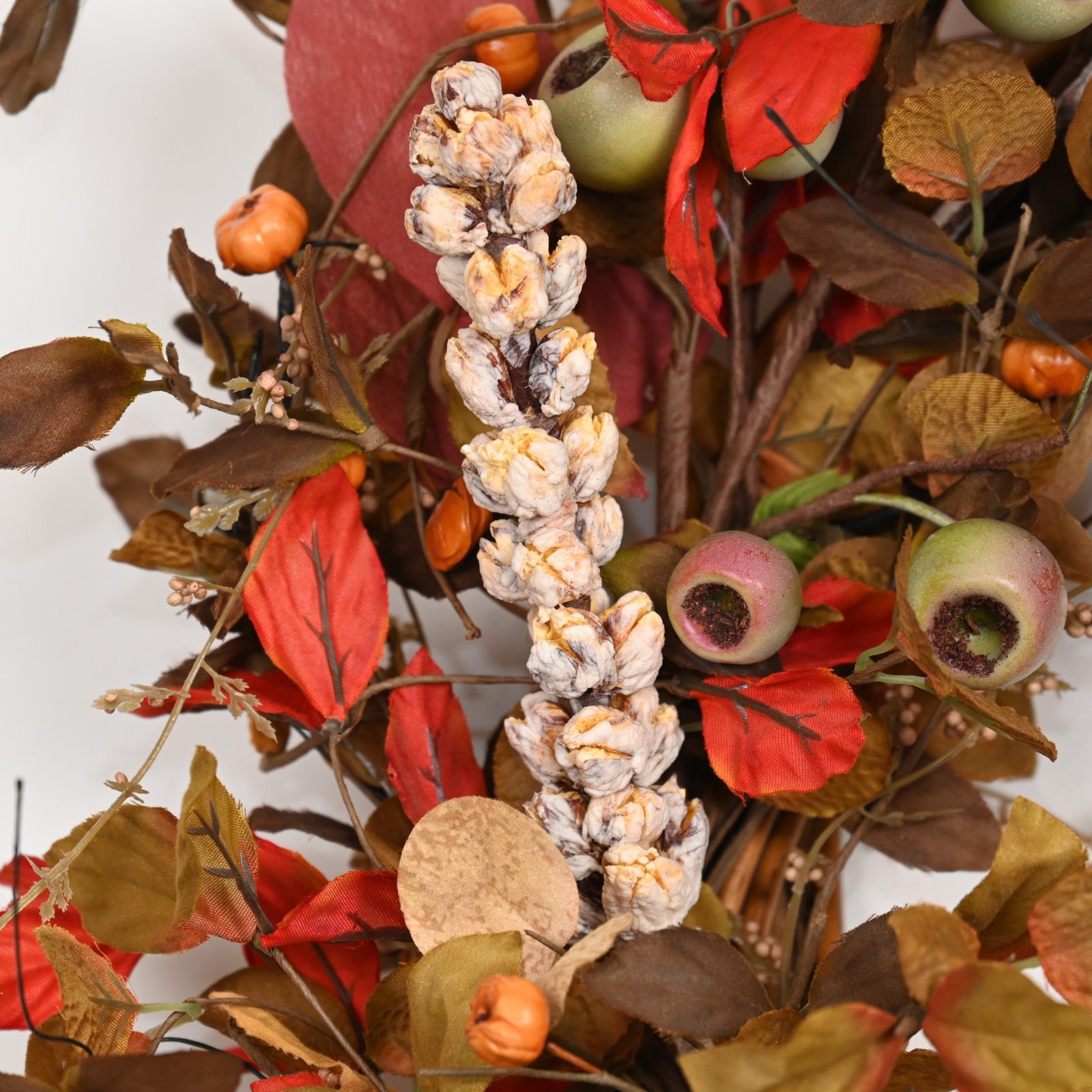 24" Handcrafted Berry No Holiday Wreath
