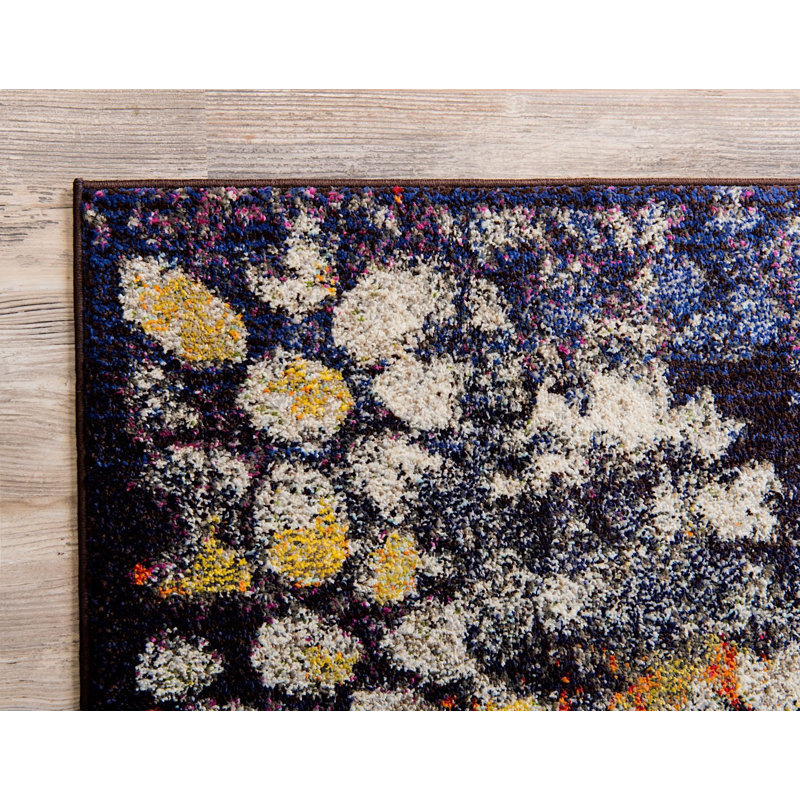 Ellarae Abstract Indoor Rug, Runner 2'7" x 10'