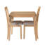 Ensemble de table et de chaises gain de place, en bois MDF, pour petite cuisine moderne-1230982975