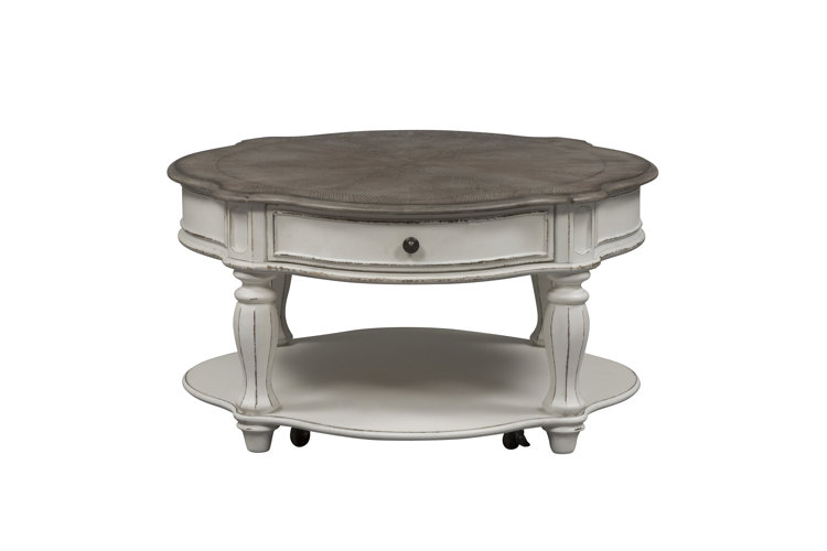 Jovani Wheel Coffee Table with Storage