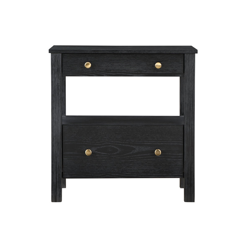 Table de chevet Isle + en bois manufacturé Isle