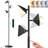 Makenzlee 68'' Black LED Floor Lamp Standing Lamp with Remote & Touch Control-1265497065