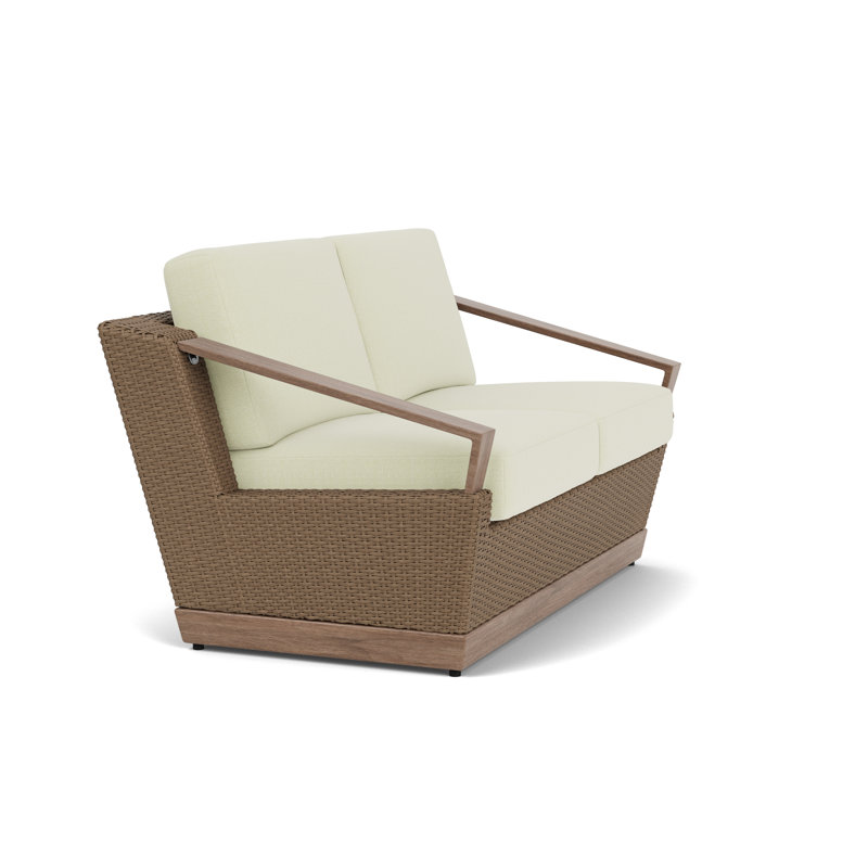 Charisma Outdoor 2 - Seat Loveseat, Bamboo Bay Meadow