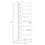 Chadwic 24 Pair Shoe Storage Cabinet-315986727