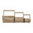 Union Rustic 3 Piece Trug Basket Set
