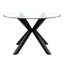 Charlie Metal Base Dining Table