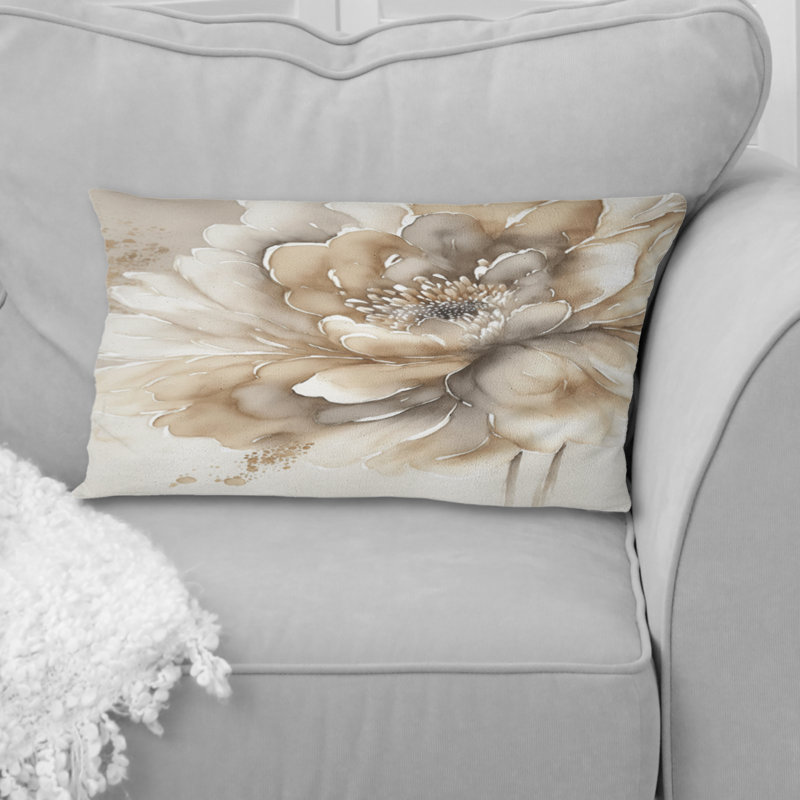 Coussin décoratif, H 12 po x l 20 po