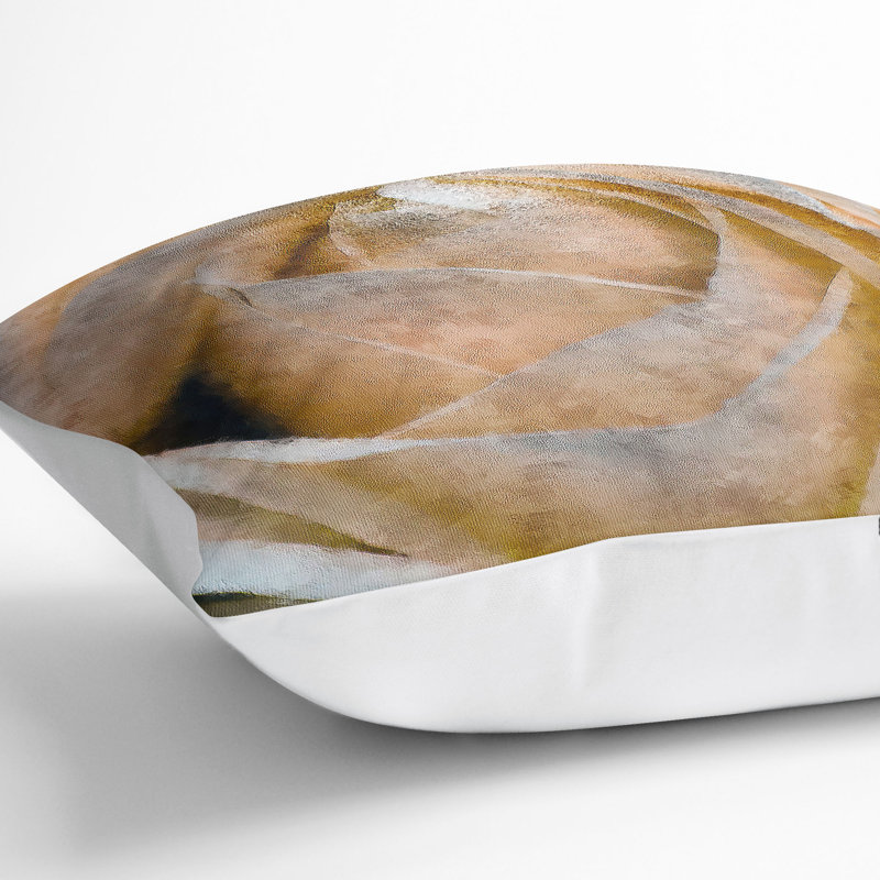 Square Throw Cushion, White, 40cm H x 40cm W x 15cm D