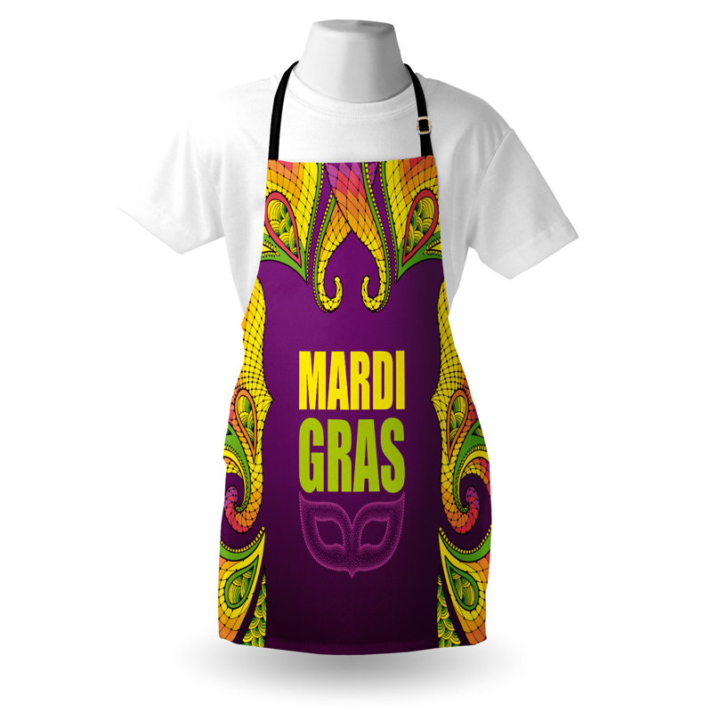No Pattern Bib Apron