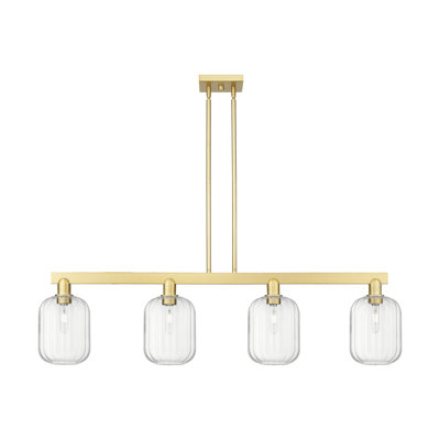 Luminaire suspendu pour îlot 4 lumières Hailsham