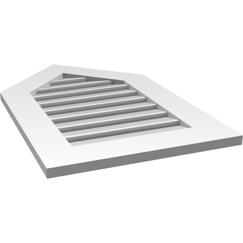 Ventilé à pignon fonctionnel en uréthane Signature, H 32 po x l 20 po x P 1 po, 12/12