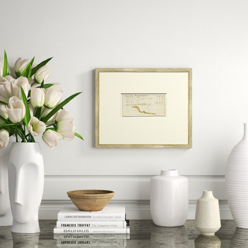 Snake - Sm. Mennonite Ledger Drawing Giclee Print