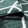 Mashawna Blocks Modern Geometric Green/White Rug