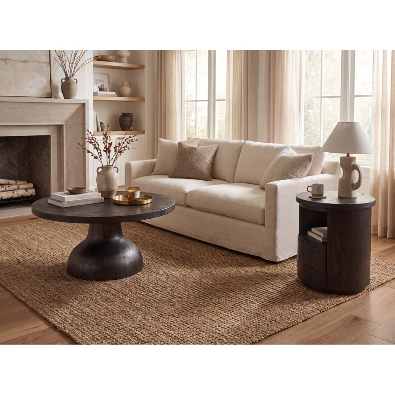Cairney End Table with Storage