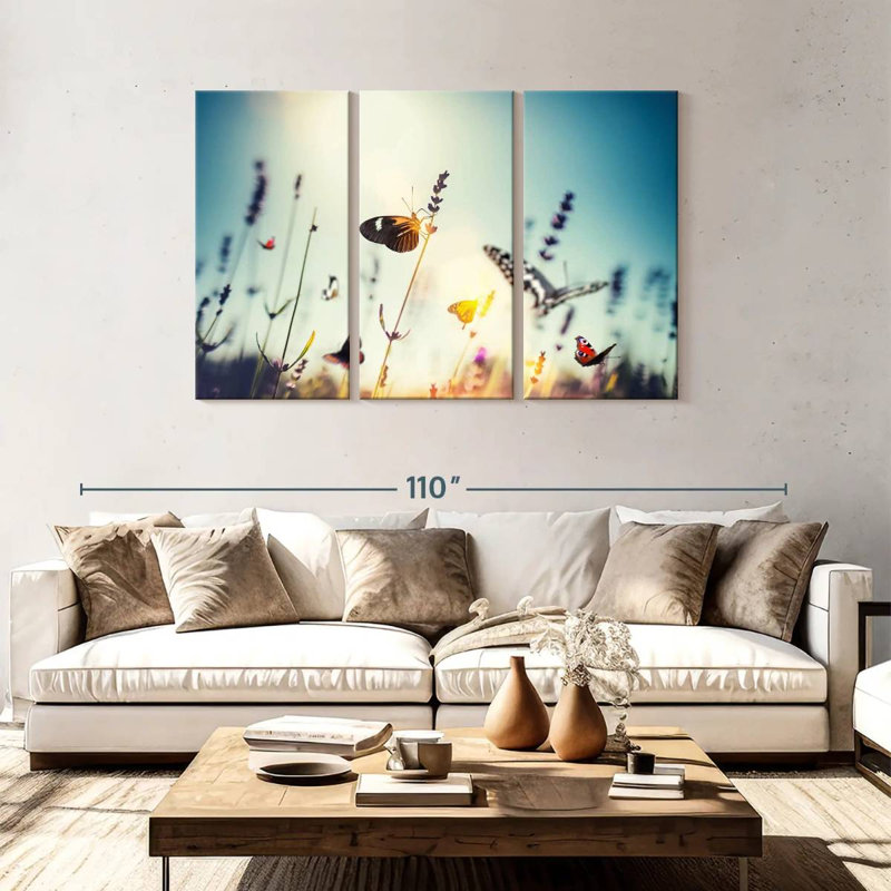 Brampt Butterfly Garden, 48" H x 74" W