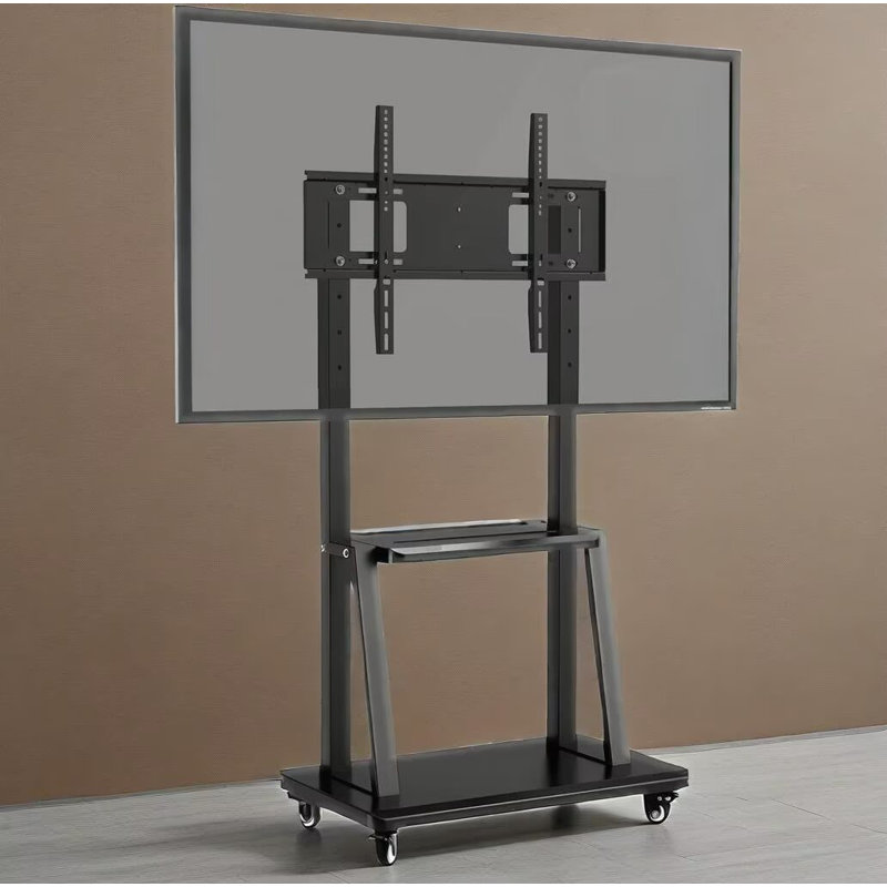JYXCN Meuble télé mobile avec chariot à roulettes polyvalent pour écran plat ACL à DEL OLED 32-70 "pouvant utiliser jusqu'à 176 lb pour le salon et le bureau
