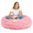 Cocoon 4 Foot Kids Bean Bag Chair - Faux Fur - Fun Colors-1106304699