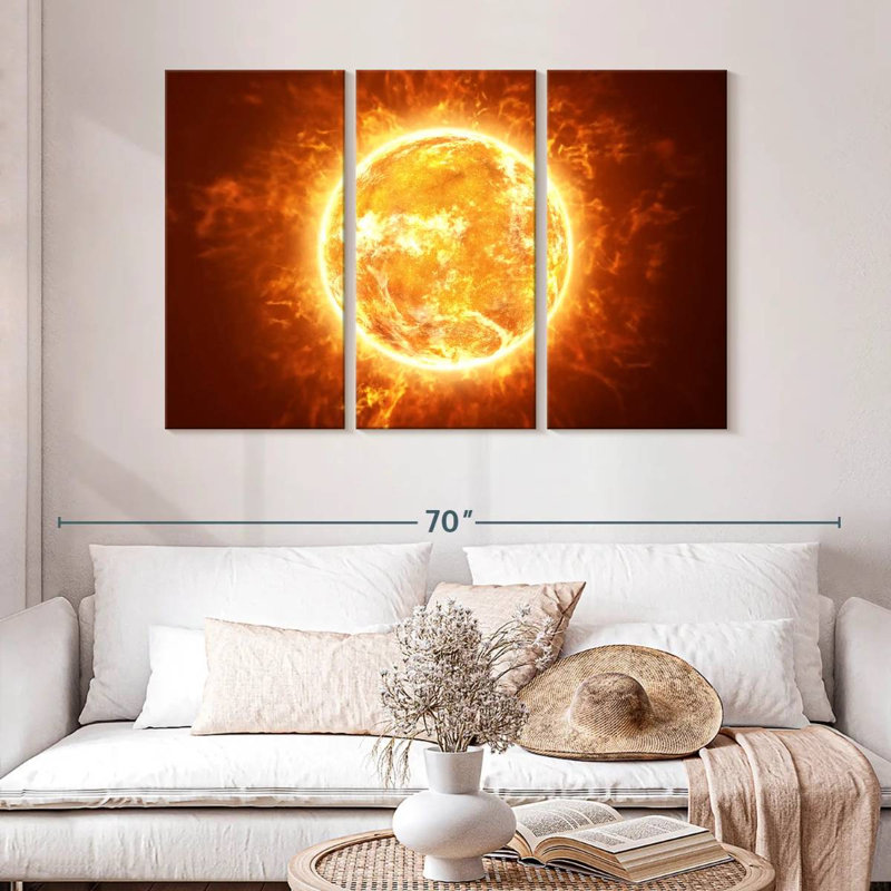 Oberle Scorching Sun, 32" H x 50" W