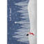 Tapis bleu Cerrito AMF223 lavable à la machine de qualité supérieure-110438425