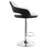 Swivel Upholstered Adjustable Height Counter Stool