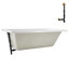 Baignoire de trempage en acrylique 72 po x 36 po, drain inclus-97530166