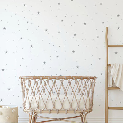 Adhésif décoratif étoiles scintillantes