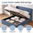 Gaillarde Hydraulic Lift Up Storage Upholstered Platform Bed-1203350119-1203350122