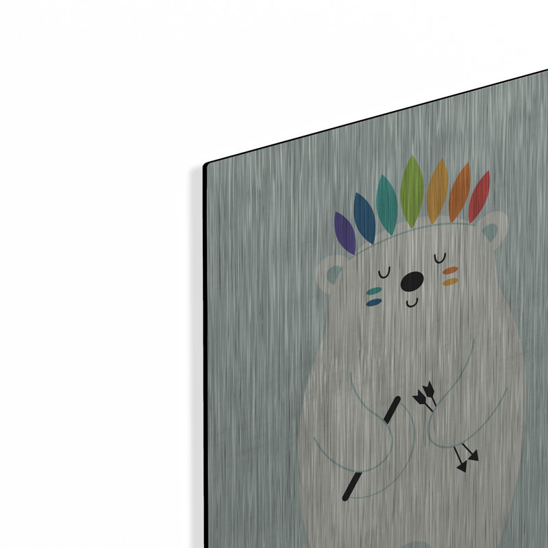 «Be Brave Polar» par Andy Westface, H 16 po x l 12 po