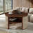 Round Rattan Coffee Table with Storage-1584302532