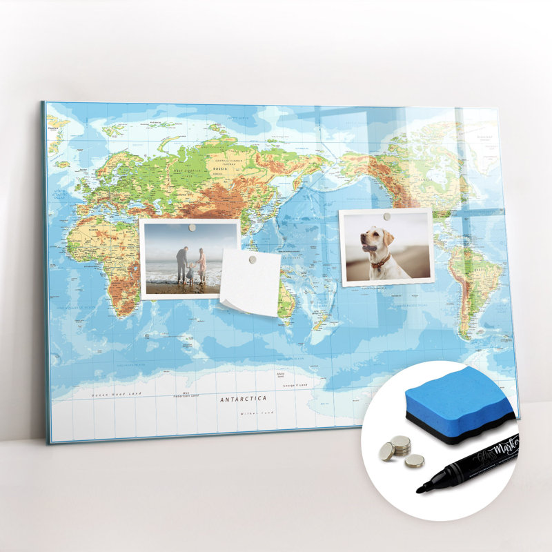 Magnetic Glass Dry Erase Board
