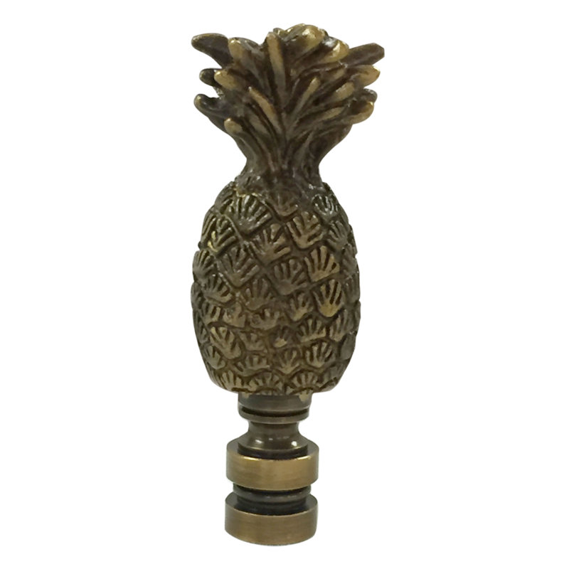 Faîteau lampe de l’ananas tendance, Laiton antique