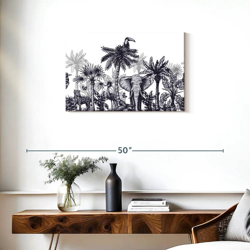 Brampt Jungle Euphoria, 20" H x 30" W